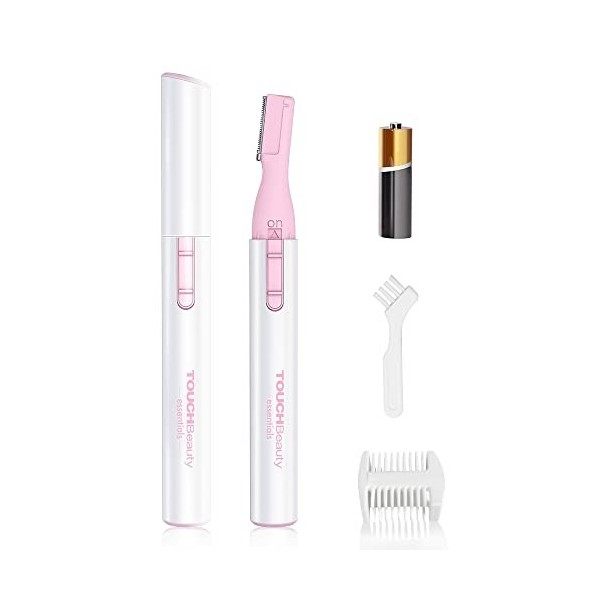 TOUCHBeauty Tondeuse Rasoir Stylo Électrique Portable pour Femmes pour Sourcils,Visage,Corps et Bikini AG-815 Rose 