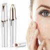 Epilateur Sourcil Femme Rasoirs, Epilateur Visage Eyebrow Trimmer, Epilateur Electrique Rasoir Sourcil Femme, Stylo epilateur