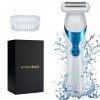 BarberBoss Rasoir électrique pour femme - Toilettage sans fil pour le corps, sous les bras, les jambes, rasoir pour femme, ut