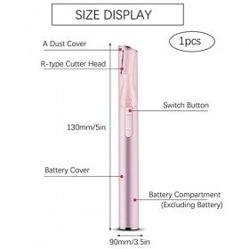 Épilateur Sourcil Femme, Sourcil Femme Rasoirs, Rasoir électrique pour femme, Epilateur Sourcils Electrique Femme pour la bar