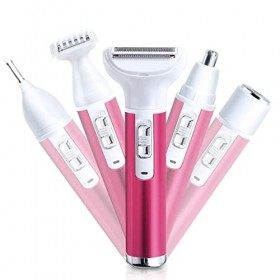 Rasoir électrique pour femme - Rasoir pour le corps, le nez, les poils du visage, les sourcils, les jambes, les aisselles, le