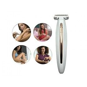 Rasoirs électriques pour femme à barbe pour visage et corps Rasoir portable indolore pour femme pour épilation du visage, des