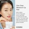 COSRX One Step Moisture Up Pad 70 Disques | Exfoliant Cotons avec BHA PHA Peeling Toner Lotion Tonique | Soins Pour le Visage