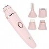 Épilation pour les femmes, tondeuse à sourcils rechargeable USB pour la famille, rasoir électrique multifonctionnel sans outi