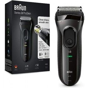 Braun Series 3 ProSkin Rasoir Électrique Homme Barbe, Noir