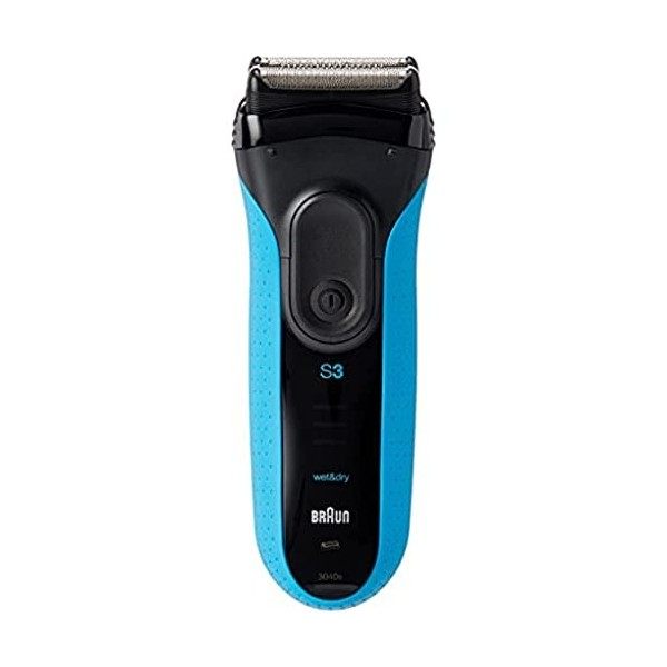 Braun Series 3 ProSkin 3040s Rasoir Électrique Homme Barbe Wet & Dry. Bleu,