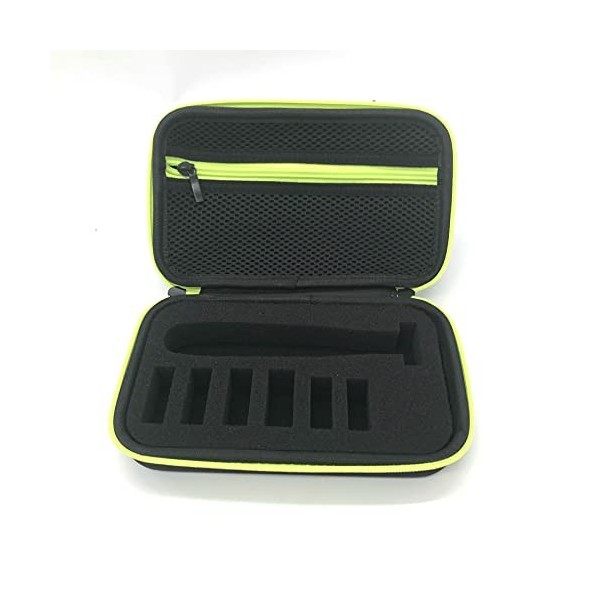 Hard Case pour Philips Shaver Case, Organisateur De Voyage Sac De Transport pour Philips OneBlade, Poche Filet, Incrustation 