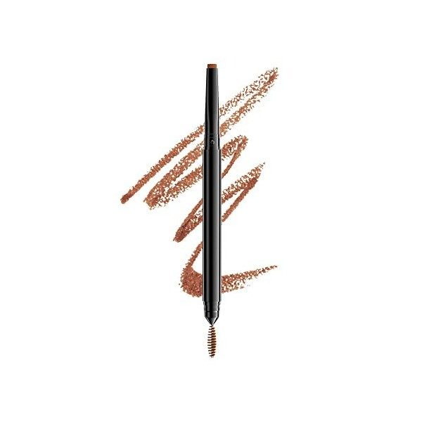 NYX PROFESSIONAL MAKEUP Femme Crayon à Sourcils Précision Brow Pencil, Ash Brun, 04 Ash Brown, 1 Unité Lot de 1 