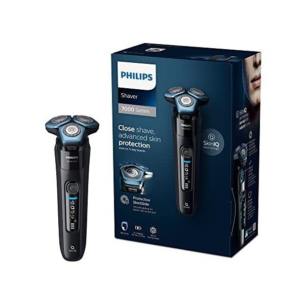 Philips Shaver Series 7000, Rasoir Électrique Humide et Sec avec SkinIQ Technologie Modèle S7783/35 