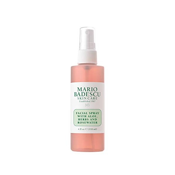 Mario Badescu Facial Spray With Aloe, Herbs & Rosewater - For All Skin Types 118ml