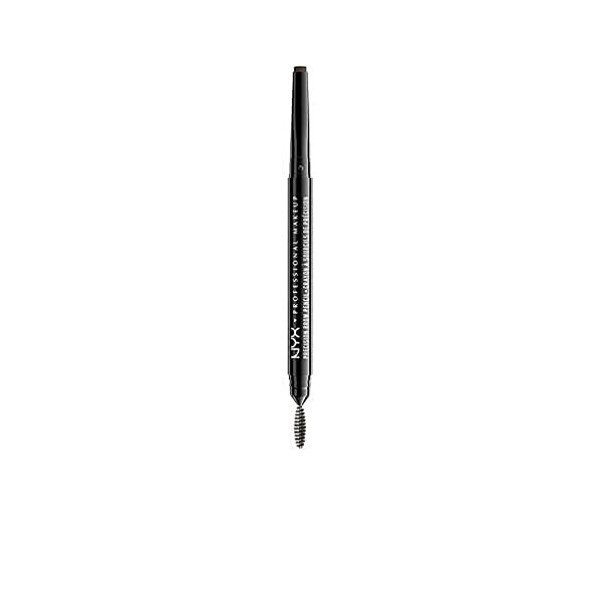 NYX PROFESSIONAL MAKEUP Femme Crayon à Sourcils Précision Brow Pencil, Ash Brun, 04 Ash Brown, 1 Unité Lot de 1 