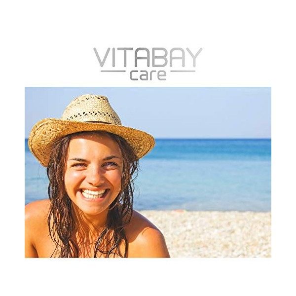 Vitabay One Week in Ibiza 50ml • Crème bronzante matifiante au ginseng et à la caféine • Autobronzant instantané pour un br