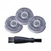 Lames de rechange SW-S7105 pour rasoir électrique étanche SweetLF SW-S7105 avec brosse de nettoyage