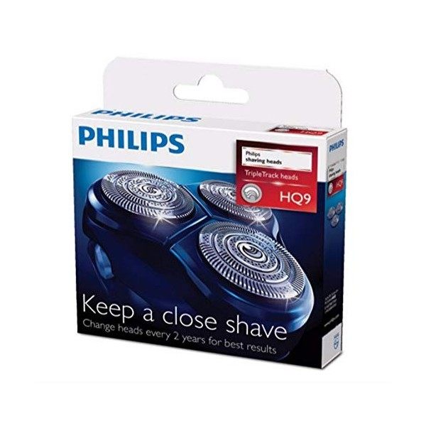 Philips hq9/50 hq9/40 hq9/52 Philishave Norelco triple track 3 Replacement shaving heads for Speed-XL and Smart Touch-XL cutt