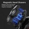 Rasoir Electriques Hommes Magnétique 6D 5 en 1 Tendeuse Cheveux pour Hommes Professionel avec Écran LED Tondeuse Corps Homme 