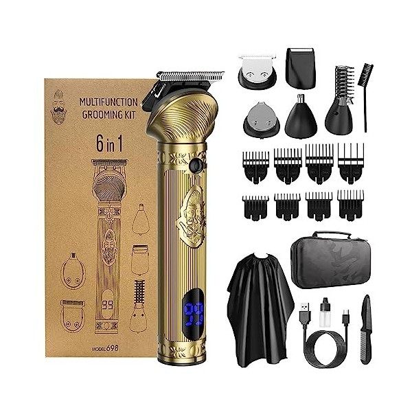 Bestauty Tondeuse Cheveux Sans Fil Tondeuse Barbe Homme Rasoir Electriques Hommes Tondeuse Cheveux Hommes Professionnel Avec 