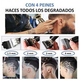 Tondeuse à cheveux professionnelle et rasoir homme Machine à décaper et Rasoir électrique Rasoir Corps Homme tondeuse à cheve