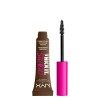 NYX Professional Makeup Thick It. Stick It! Mascara Sourcils, Résultat Teinté & Densifié 16h, Teinte : Cool Ash Brown 05 