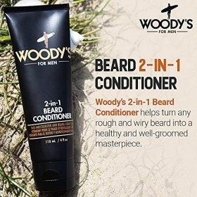 Woodys Soin 2 en 1 pour barbe 118 ml