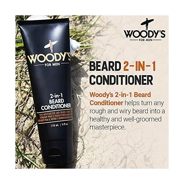 Woodys Soin 2 en 1 pour barbe 118 ml