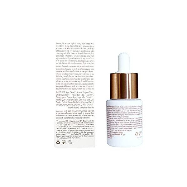 VITA LIBERATA Sérum bronzant anti-âge pour le visage, 15 ml, Nouveau emballage et formule