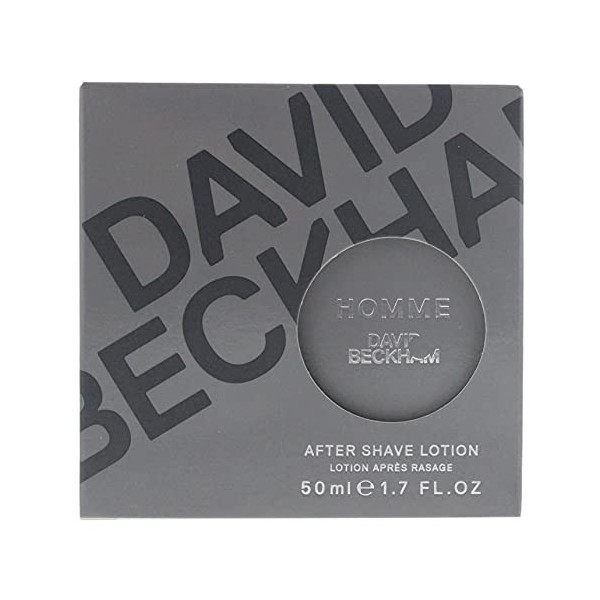 David Beckham Homme Fragrance Aftershave Lotion for Men, 50 ml