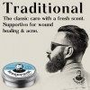 BEARDPRIDE Baume à barbe - Traditional - The Original Beard Balm from the Barbershop - Notre baume à barbe est à base de beur