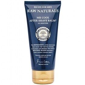 Recipe for Men Raw Naturals Mr Cool After Shave Balm Protects Against Razor Burn and Dryness for All Skin Types 100ml
