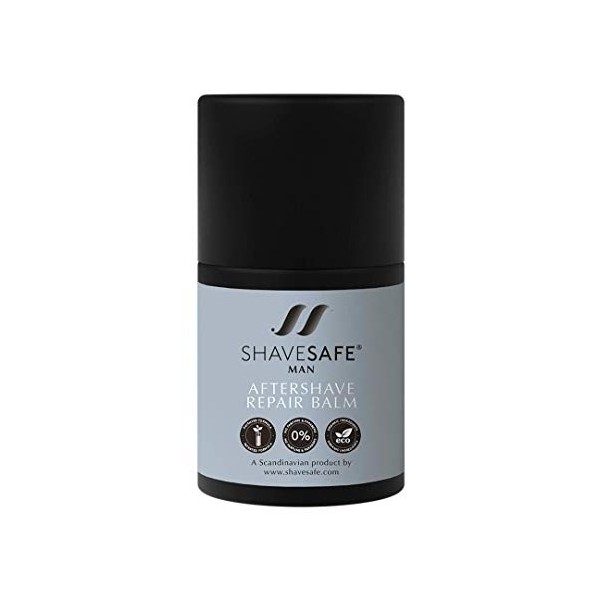 ShaveSafe After Shave Cream Balm for Men - After Shaving of Face, Scalp and Neck Application - 50 ml