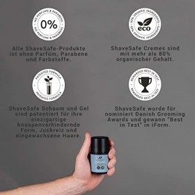 ShaveSafe After Shave Cream Balm for Men - After Shaving of Face, Scalp and Neck Application - 50 ml