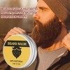 Conditionneur de barbe,30ml Oil Balm Growth Men Care Revitalisant pour barbe | Moisture Soften Organic Natural For Beard, Con