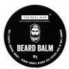 Glamorous Hub The Real Man Beard Balm 100% Baume à barbe biologique et revitalisant 50g Lemballage peut varier 