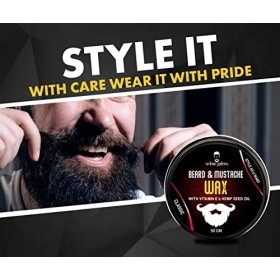 urbangabru Cire à barbe et moustache pour une tenue solide 50 g