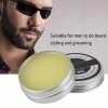 Barbe Poings Moustache Cire 6 × 6 × 3 30 Ml Barbe Moustache Soin Toilettage Coiffage Cire Lissante