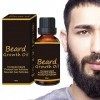 Huile Essentielle de Barbe pour Homme | Huile essentielle de barbe pour la croissance de la barbe | Restaurer lhumidité natu