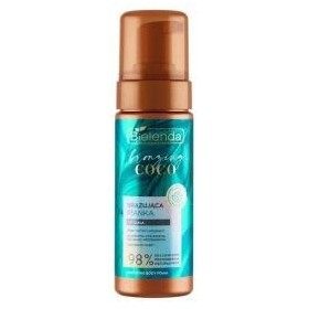 Bielenda Bronzing coco – Mousse bronzante pour le corps, bronzante bronzante, bronzante sans stries et sans coloration, 150 m