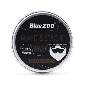 Baume à barbe, cire à barbe et moustache pour homme, tenue forte aide à former lapprivoisement et le style bois de santal, o