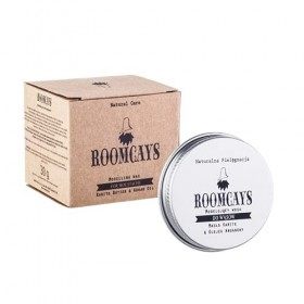 Roomcays Cire à barbe 100 % naturelle dans une boîte en aluminium - 30 g.