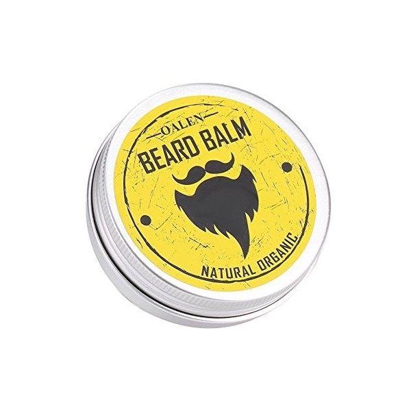 Sonew Barbe Baume,Baume pour Barbe,Beard Balm-Aide à sculpter Votre Barbe et réduits Les frisottis - Cadeau pour Hommes barbu