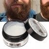 Après-shampooing pour Barbe Crème Lissante pour Barbe, Baume Revitalisant pour Barbe pour Homme, Revitalisant Doux Hydratant 