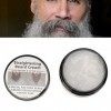 Crème revitalisante pour barbe, revitalisant hydratant adoucissant pour barbe nourrissant réduisant les frisottis doux pour l