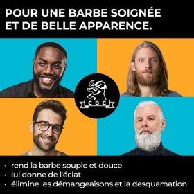 Huile à Barbe «ORIGINAL» de Camden Barbershop Company ● Pour lEntretien et le Soin de Barbe ● Produit 100% Naturel ● 50 ml