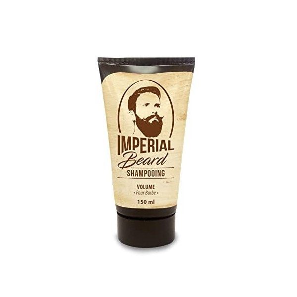 IMPERIAL BEARD - Shampooing Volume pour Barbe - Nettoyant Barbe et Moustache - Fabrication Française - 150 ml