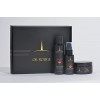 Maison OUD Coffret Complet Barbe Or Rouge, Parfum Collection Privée, Optez pour la Qualité Française, Huile Barbe, Kit Soins 