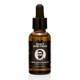 Huile pour barbe de Percy Nobleman, Mélange composé à 99% d’essences naturelles dérivées 30 ml 