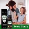 jatour Kit De Croissance Barbe, Sérum Huile Barbe De Croissance pour Pousse Barbe Accélérateur, Idéal pour La Croissance, Ren