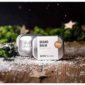 Zew For Men, Winter Beard Balm, Durable & Sustainable for Mens Health, Creates Volume & Shapes Beard with Ginger-Cinnamon Sce