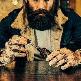 Captain Fawcett Ricki Hall Huile à barbe parfum alcool et tabac - 50 ml