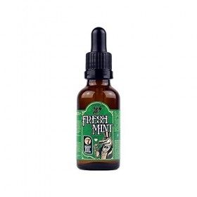 HEY JOE - Beard Oil Nº7 FRESH MINT 30 ml | Huile pour barbe 30 ml avec ARGAN, JOJOBA et MACADAMIA. Arôme de menthe et de pin