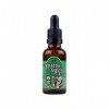 HEY JOE - Beard Oil Nº7 FRESH MINT 30 ml | Huile pour barbe 30 ml avec ARGAN, JOJOBA et MACADAMIA. Arôme de menthe et de pin